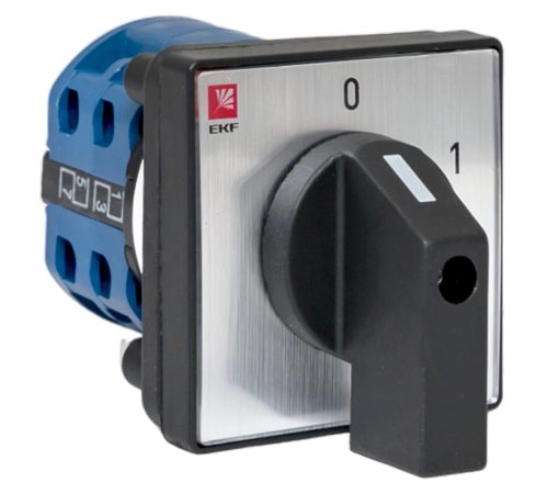 Переключатель кулачковый ПК-1-121 25А 1P "0-1-2-3" IP65  pk-1-121-25-65  EKF