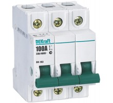 Выключатель нагрузки 3Р 63А ВН-103  17062DEK  DEKraft