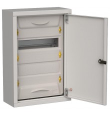 TITAN 5 Корпус металлический ЩРн-24 (1х24) 460х310х140 IP31 сер  TI5-50-N-024-31-7035  IEK
