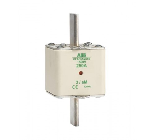Предохранитель OFAF3aM400 400A тип аМ размер3, до 500В  1SCA022698R0100  ABB