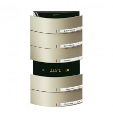 632/58-260-500 Сенсор 5/10-клавишный, терморегулятор, triton, цвет паладий  6320-0-0070  2CKA006320A0070  ABB