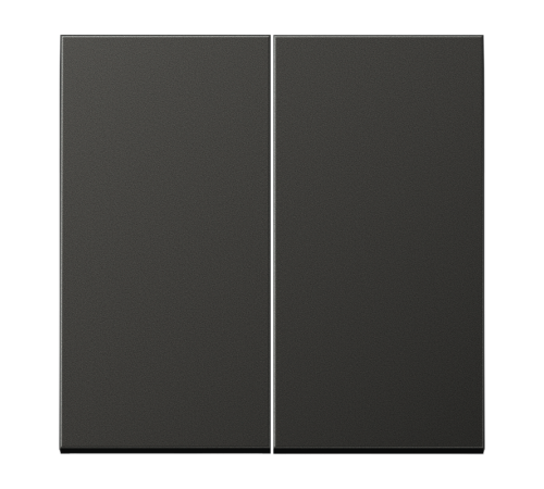 Двойная клавиша для балансирных механизмов выключателей (кнопок), в комплекте с CD95HP (крепежный элемент), возможно IP44; металл; антрацит; Aluminium