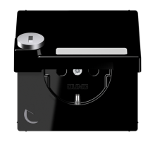SCHUKO-розетка с крышкой  и замком LS1520NAKLSLSW Jung