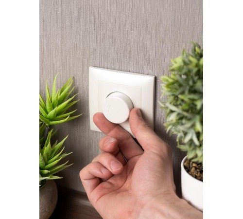 Валенсия лицевая панель светорегулятора 600W 220В жемчуг EKF PROxima   ESD06-L-101-50   EKF