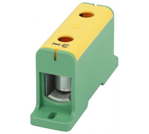 Клеммы силовые вводные КСВ  NO-224-136 (KE64.3) 35-240 мм желтая/зеленая "PE"  Б0065590  ЭРА