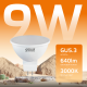 Лампа светодиодная LED 9Вт GU5.3 220В 2700К Elementary MR16  13519  Gauss