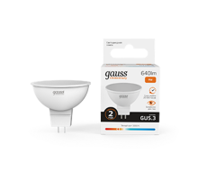 Лампа светодиодная LED 9Вт GU5.3 220В 2700К Elementary MR16  13519  Gauss