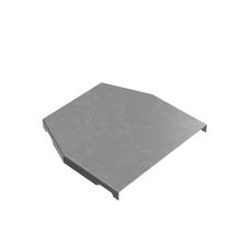 Крышка переходника центрального 100-150 мм "ПЛЮС" HD  KPDplus100-150-C HD   КМ-профиль