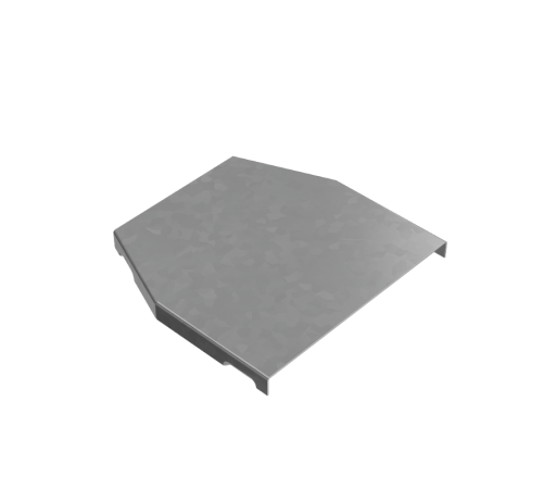 Крышка переходника центрального 100-150 мм "ПЛЮС" HD  KPDplus100-150-C HD   КМ-профиль