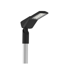 Светильник светодиодный уличный Levante Yard 25 Вт кронштейн 48мм 4000К черный RAL9005 муар  V1-S1-90648-40L05-6602540  VARTON