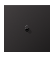 Центральная плата для выключателей, 1 пост, 1 тумблер, цилиндр; металл; dark; LS1912  AL12-0DR01  Jung