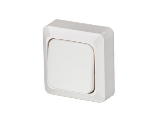 Переключатель 1-клавишный, 16А/250В, (схема 6+6), с контрольной подсветкой, поверхностный монтаж  1066A4   2TKA000190G1  ABB