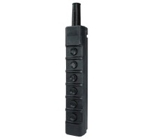 ПКТ-60 У2, 6,3А, IP30, вверх, вниз, влево, вправо, вперед, назад (с ключом защиты), пост кнопочный (ЭТ)  ET561371  Электротехник