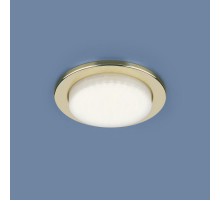 Светильник точечный встраиваемый 1035 GX53 CH GD золото  a040749  Elektrostandard