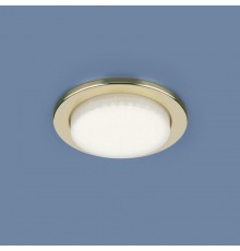 Светильник точечный встраиваемый 1035 GX53 CH GD золото  a040749  Elektrostandard