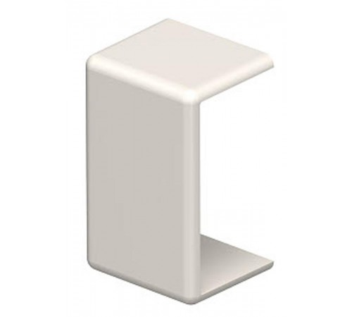 Стыковая накладка кабельного канала WDK 10x20 мм (ПВХ,кремовый) (WDK HS10020CW)  6152007  OBO Bettermann