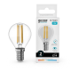 Лампа светодиодная   Filament Elementary Шар 10W 670lm 4100К Е14 LED 1/10/100  52120  Gauss