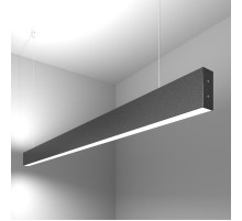 Светильник светодиодный подвесной линейный двусторонний 128см 50W 6500K черная шагрень (101-200-40-128)  a042947  Elektrostandard