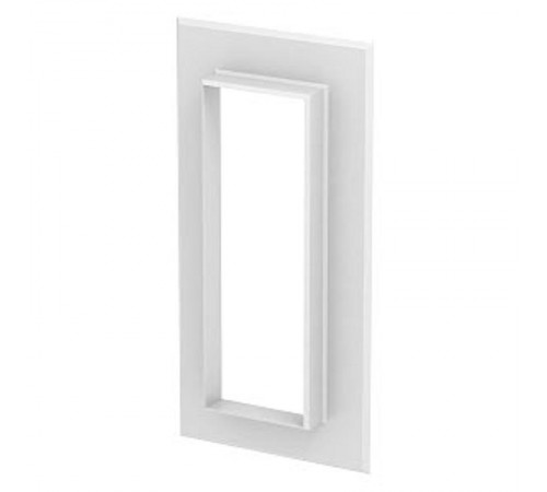 Настенная стыковая рамка кабельного канала Rapid 80 70x210 мм (ABS-пластик,белый) (G-KWAG70210RW)  6274880  OBO Bettermann