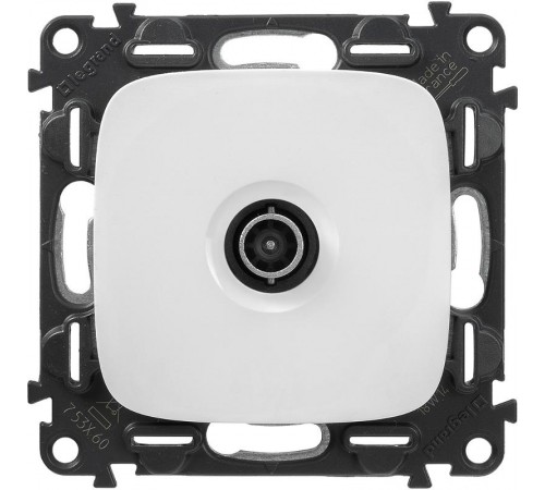 Valena ALLURE DIY Белый Розетка TV оконечная, 10 дБ, 0-862 МГц  753760  Legrand