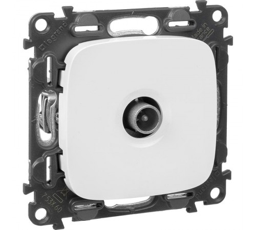 Valena ALLURE DIY Белый Розетка TV оконечная, 10 дБ, 0-862 МГц  753760  Legrand