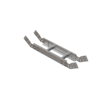 Вертикальный шарнирный угол 100х100х2,0 мм N  LSHL100-100-2.0 N  КМ - профиль