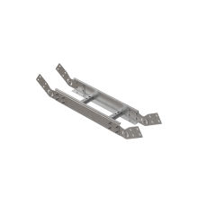 Вертикальный шарнирный угол 100х100х1,2 мм HD N  LSHL100-100-1.2 HD N  КМ - профиль