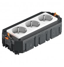 Коробка монтажная укомплектованная UT3 GST18i (3 розетки)  7404664  OBO Bettermann