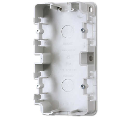 задняя крышка для накладного монтажа, запчасть 2 места  582A  Jung