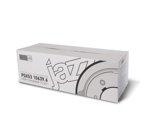 Светильник точечный встраиваемый под лампу PGX53 10639. 6 хром глянцевый /10 шт. в уп./ 106*39мм  .5017580  Jazzway