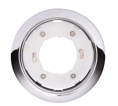 Светильник точечный встраиваемый под лампу PGX53 10639. 6 хром глянцевый /10 шт. в уп./ 106*39мм  .5017580  Jazzway