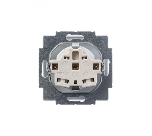 Розетка SCHUKO 16А 250В с крышкой, серия solo/future, цвет белый бархат  2018-0-1494   2CKA002018A1494  ABB