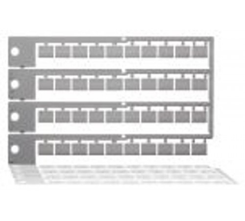 Блок маркировок для 19.21, пластик, 40 этикеток  01940  Finder