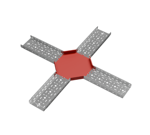 Х-разветвитель 50х200 мм "ПЛЮС" INOX304  XDplus50-200 INOX304  КМ - профиль