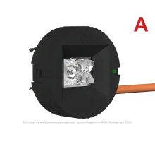 Светильник аварийного освещения BS-OKO-83-L2-INEXI2 Black  a18694  Белый свет