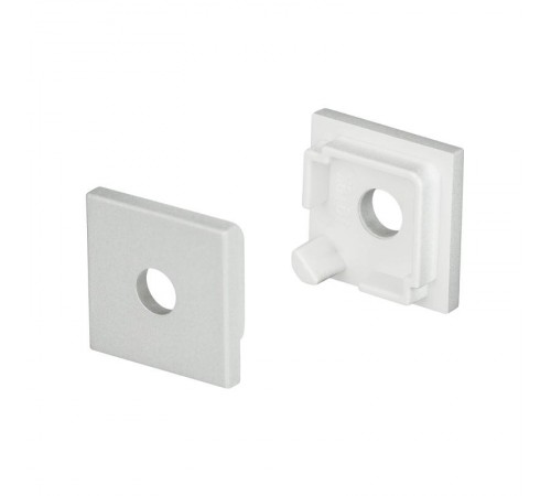 Заглушка SL-KANT-H16 SQUARE с отверстием  024485  Arlight