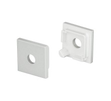Заглушка SL-KANT-H16 SQUARE с отверстием  024485  Arlight