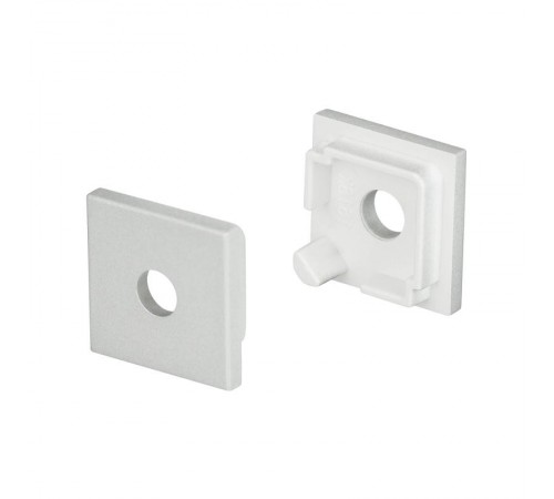 Заглушка SL-KANT-H16 SQUARE с отверстием  024485  Arlight