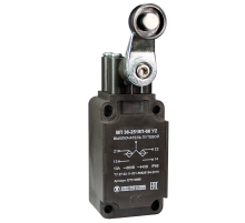 ВП 36-2518П-66 У2, рычаг с пласт. роликом, 1з+1р,полумгновенный,30х60 мм, без сальника, 3А, IP66, выключатель путевой  (ЭТ)  ET010888  Электротехник