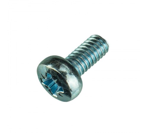 Винт DIN7985 с полукруглой головкой оцинк. M6х10 (шт.)  133545  Tech-KREP