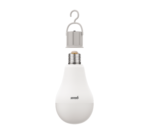 Лампа светодиодная LED A60 10W E27 660lm 4100K с Li-Ion аккумулятором 1/10/60  102402200  Gauss