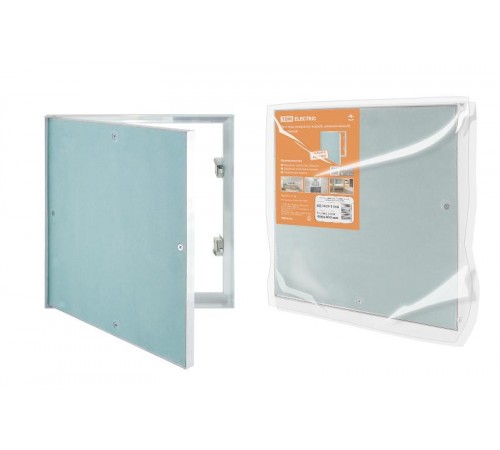 Люк под покраску короб, алюминиевый, нажимной, 400х400,  SQ1807-1404  TDM