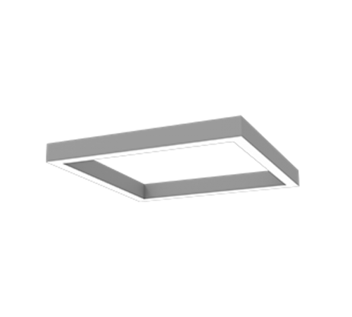Светодиодный светильник Х-line квадратный подвесной 80 Вт 4000 K 1062x1062x100 мм металлик с рассеивателем опал  V1-R0-0S823-02OP0-4008040  VARTON
