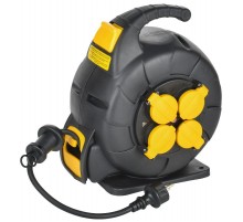 TWIST Катушка УК10 2P+PE/10м 3х1,5мм2 КГ автосм. IP44  TW-KP27-16-04-10-44  IEK