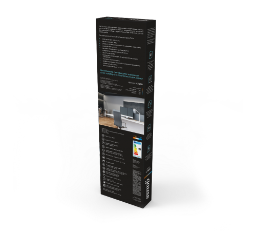 Светильник настольный Qplus GTL501 10W 600lm 3000-6000K 170-265V белый диммируемый Qi USB LED 1/12  GT5011  Gauss