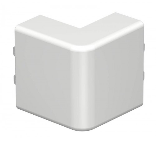 Крышка внешнего угла кабельного канала WDK 20x50 мм (ПВХ,белый) (WDK HA20050RW)  6154468  OBO Bettermann