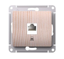 GLOSSA Сосна Розетка компьютерная RJ45 кат.5Е, механизм  GSL001581K  SE