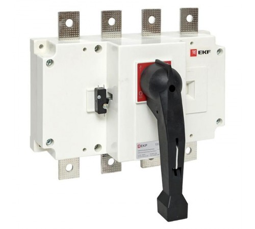 Рубильник-выключатель 630A 4P c рукояткой управления для прямой установки PowerSwitch  psds-630-4  EKF