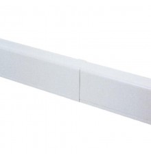 Накладка на стык для плинтусного короба 100х40 мм белое  AIR10049  DKC