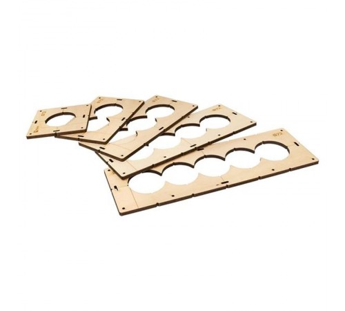 Комплект шаблонов для подрозетников диаметром 72 мм  Expert  sh-d72-k  EKF